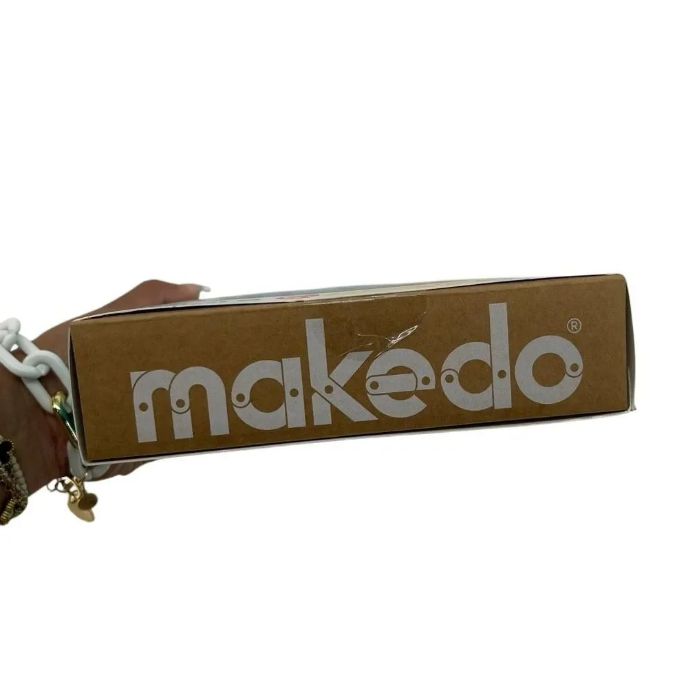 Makedo Explore 50-Piece Cardboard Construction Tool Set Kids STEM Toy NIB